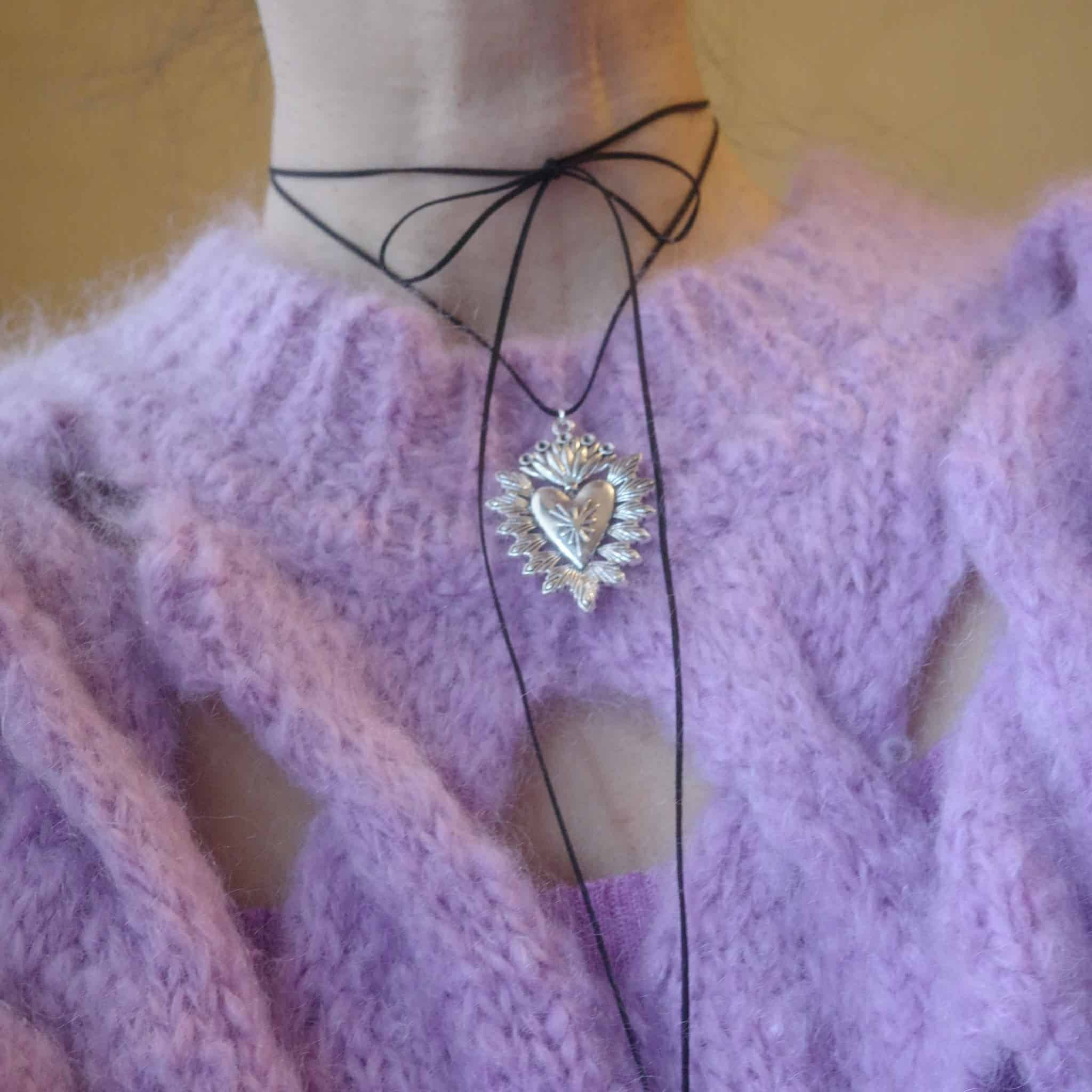 silk Heart choker | rippmonster