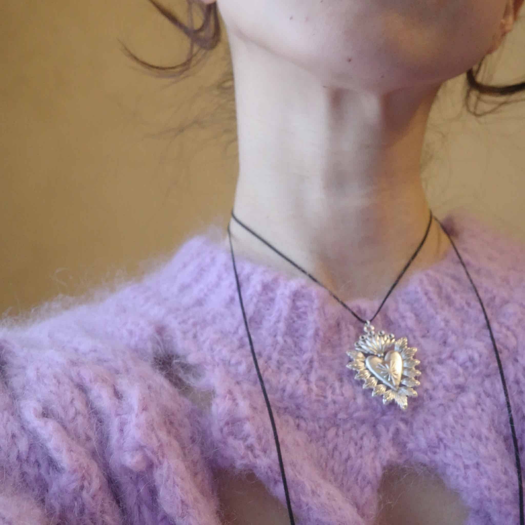 silk Heart choker | rippmonster
