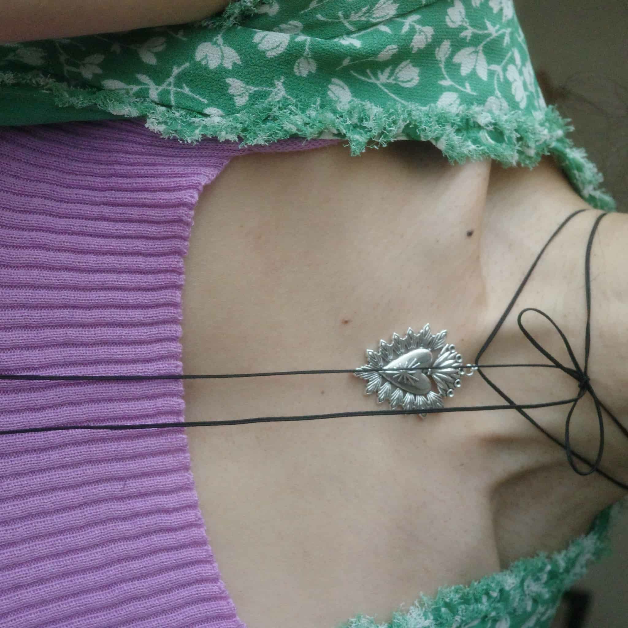 silk Heart choker | rippmonster